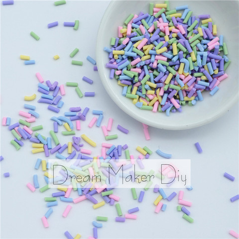 100g/lot Polymer Hot Clay Sprinkles Lovely confetti for Crafts Making, DIY ► Photo 1/6