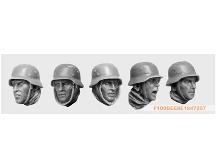 1:35   WWII British troops head (5 Figures)10 ► Photo 1/1