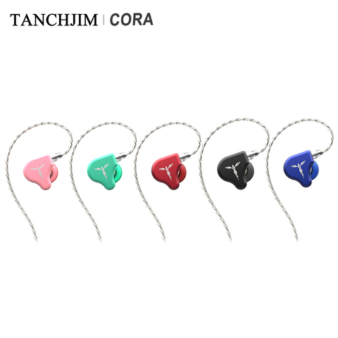 TANCHJIM CORA Dynamic Driver HiFi Audio In-ear Earphone with Sliver-plated OFC cable Macaron color earbuds for Xiaomi Huawei ► Photo 1/1