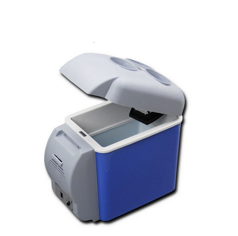 Original 7.5L Mini Car Refrigerator Multi-Function Dual-Mode Cooler Warmer Temperature Control Vehicular Fridge Home Travel Use ► Photo 1/1