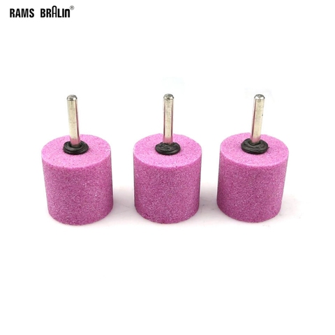 3 pieces 40mm Head Ceramic Stone Abrasive Grinding Mounted Points ► Photo 1/3