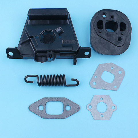 Carb Adapter Spacer Gasket Set For Poulan 2050 2075 2150 2175 2250 PP220 PP260 2055 Chainsaw 530-049700 Spare Part 530069608 ► Photo 1/6