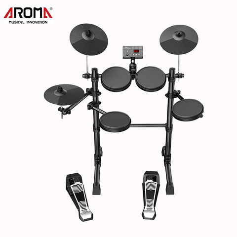 AROMA TDX-15 Electronic Drum Set kit Percussion Music Instruments Build-in Metronome 12 Drum kits sound Easy Assembly ► Photo 1/1