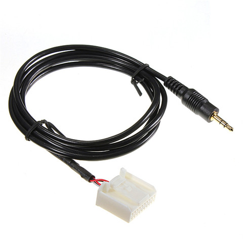 3.5MM AUX IN Input Audio Radio Male Interface Adapter Cable for MP3 for Toyota Camry RAV4 For Corolla 4Runner Highlander Yaris ► Photo 1/6