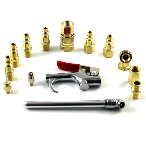 Air Tools Kits With Blow Gun and Tire Gauge 14PCS ► Photo 1/3