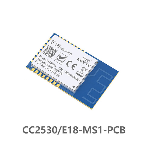 CC2530 2.4GHz SPI ZigBee RF Wireless Module 4dBm E18-MS1-PCB PCB Antenna Data 2.4ghz wireless transmitter receiver module ► Photo 1/5