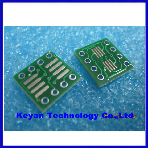 20PCS New and Original SOP8 turn DIP8 / SOIC8 to DIP8 IC adapter Socket so8/tssop8/soic8/sop8 TO dip8  without pin ► Photo 1/1