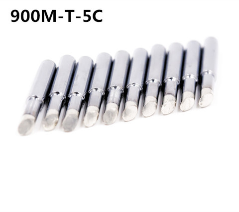 SZBFT 10 piece Lead-free Replaceable 900M-T-5C Soldering Iron Tips  For Soldering Station free shipping ► Photo 1/2