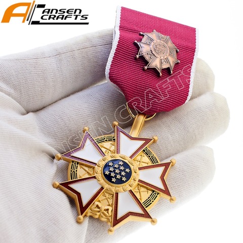 Legion of Merit LOM USA Military Medal ► Photo 1/6