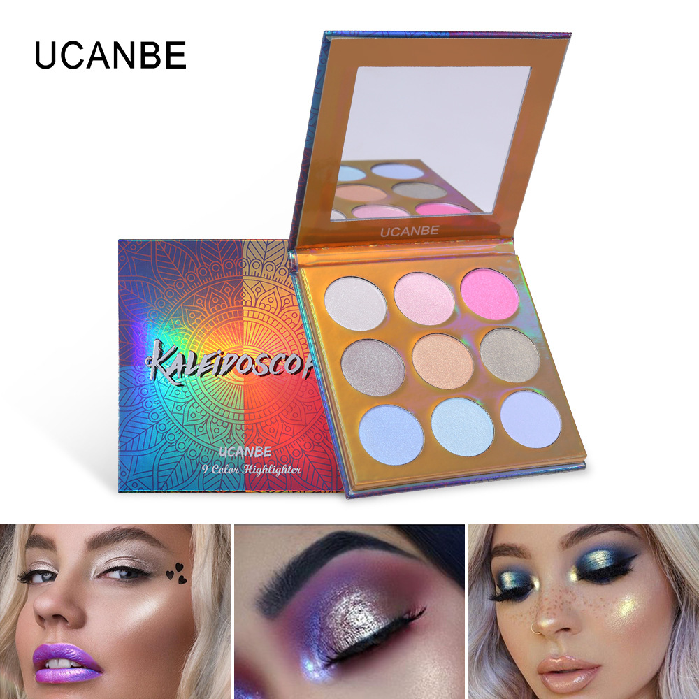 Ucanbe, Makeup, Ucanbe 9 Different Colors Of Eyeshadow Palette