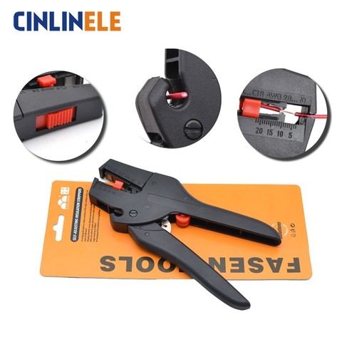 Stripping Pliers Automatic 0.08-2.5mm 28-13AWG Cutter Cable Scissors Wire Stripper Tool FS-D3 Multitool Adjustable Precision ► Photo 1/6