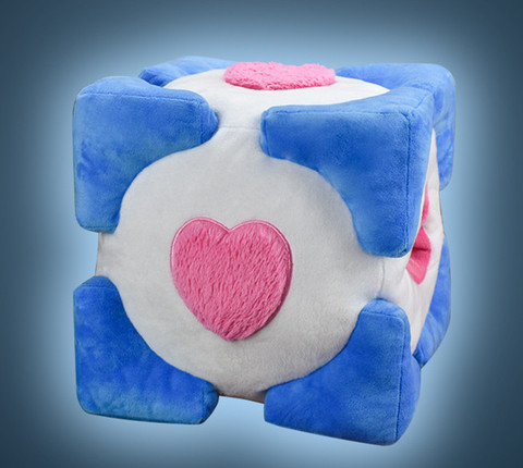 DOTA 2 IO ARCANA Benevolent Companion Portal 3 Cosplay Mascot Cube Toy 27CM Stuffed & Plush Doll ► Photo 1/1