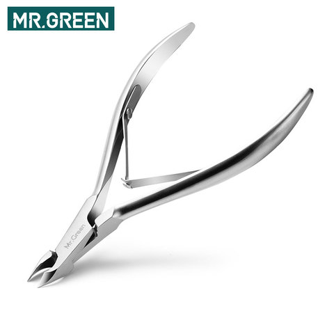 MR.GREEN Nail Clipper Cuticle Nipper Cutter Stainless Steel Pedicure Manicure Scissor Nail Tool For Trim Dead Skin Cuticle ► Photo 1/5