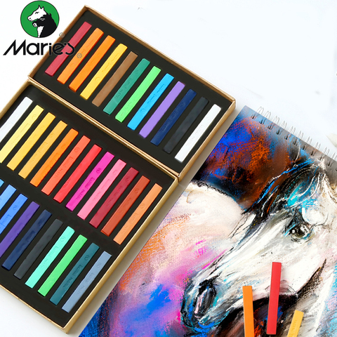 Soft Chalk Pastels Art Supplies Set of 24 Color Pastels for