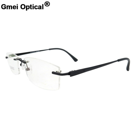 Gmei Optical S8326 Rimless Eyeglasses Frame for men Rimless Eyewear Glasses ► Photo 1/6