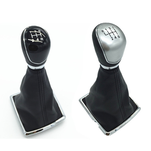 Gear Shift Knob Gaiter Boot Cover 5/6 Speed For Ford Fiesta MK7 Focus MK2 FL NK3 C-max FL B-max S-max Galaxy MK3 Kuga Transit ► Photo 1/6