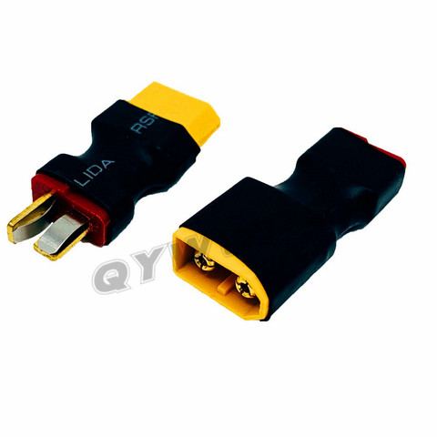 1pcs XT60 to T-plug connector adapter RC for RC car RC aircraft lipo battery ESC charger ► Photo 1/5