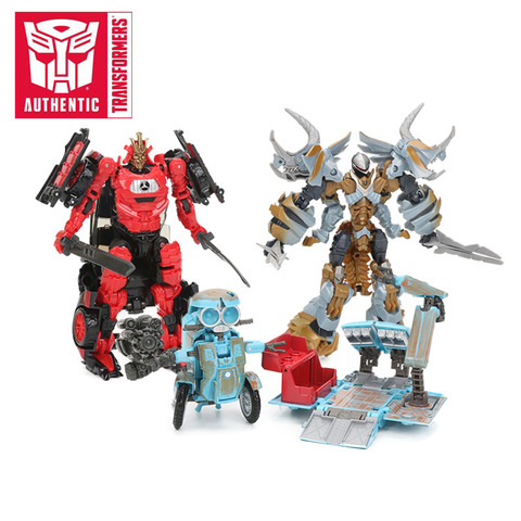 Transformers Toys The Last Knight Premier Edition Steelbane Deluxe Dinobot Slug Autobot Sqweeks Action Figures Collection Model ► Photo 1/1