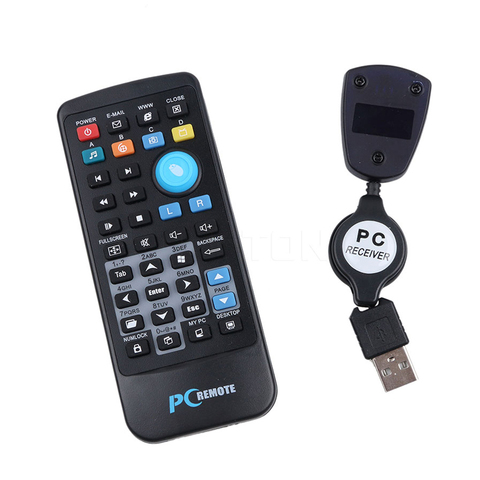 newest Wireless Mouse Remote Control Controller USB Receiver IR Remote Control for Loptop PC Computer Center Win 7 8 10 Xp Vista ► Photo 1/5