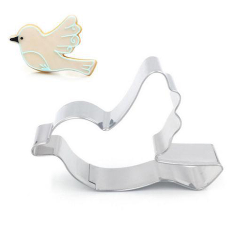 ANGRLY Birds pigeons stainless steel cute cutting biscuit mould cake moulds fruit sugar mold baking tools Mold Cake Baking Stamp ► Photo 1/2