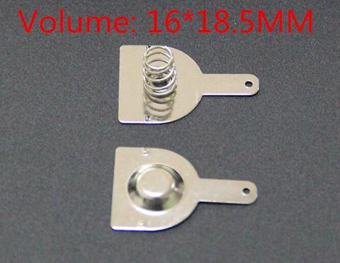 100pcs 18650 positive and negative single contact spring plate ( 50Pairs) 16x18.5mm ► Photo 1/2