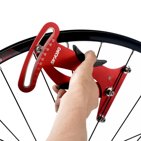 Deckas Bike Indicator Attrezi Meter Tensiometer Bicycle Spoke Tension Wheel Builders Tool ► Photo 1/6