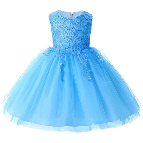 New Fashion Flower Girl Dress Party Birthday wedding princess Toddler baby Girls Clothes Children Kids Girl Dresses ► Photo 1/5