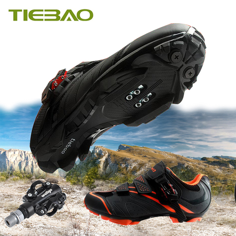 TIEBAO Cycling Shoes Men Women Self-locking Breathable Zapatillas Ciclismo Mtb SPD Pedals Bicycle Mountain Sneakers - Price history & Review | AliExpress Seller - Yongxing cycling bike Store | Alitools.io
