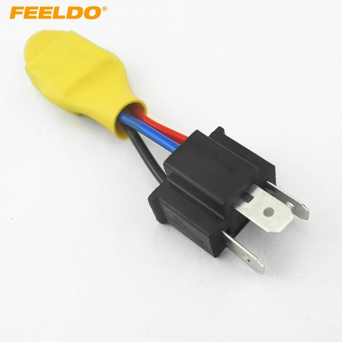 FEELDO 1Pc Car H4 HID Error Free Warning Canceller Anti-power Leakage Module Load Resistor NO Flickering #FD-4246 ► Photo 1/3