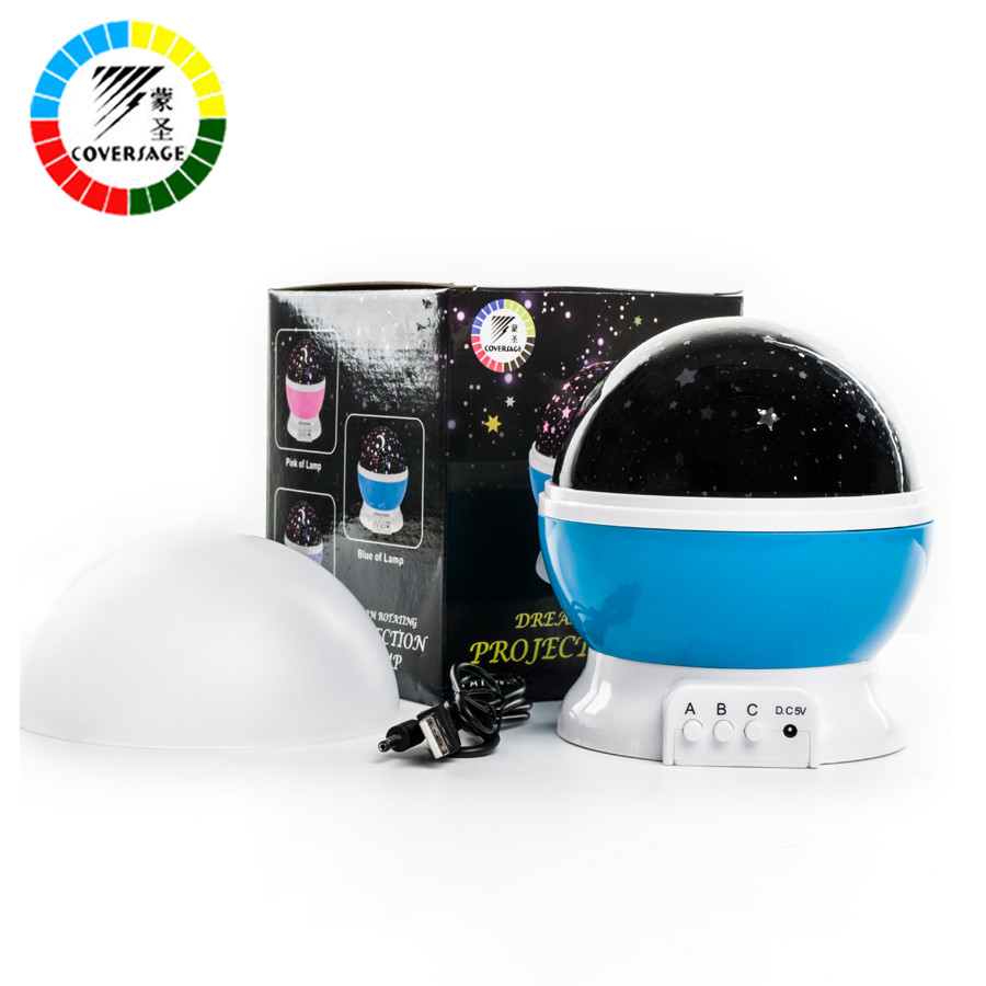 Coversage Rotating Night Light Projector Spin Starry Sky Star Master  Children Kids Baby Sleep Romantic Led USB Lamp Projection - Price history &  Review, AliExpress Seller - Shop2339037 Store