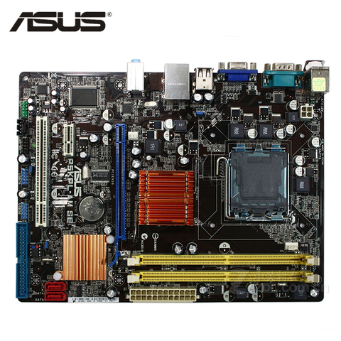 ASUS P5KPL-AM SE Motherboard LGA 775 DDR2 4GB For Intel G31 P5KPL-AM SE Desktop Mainboard Systemboard SATA II PCI-E X16 Used ► Photo 1/6