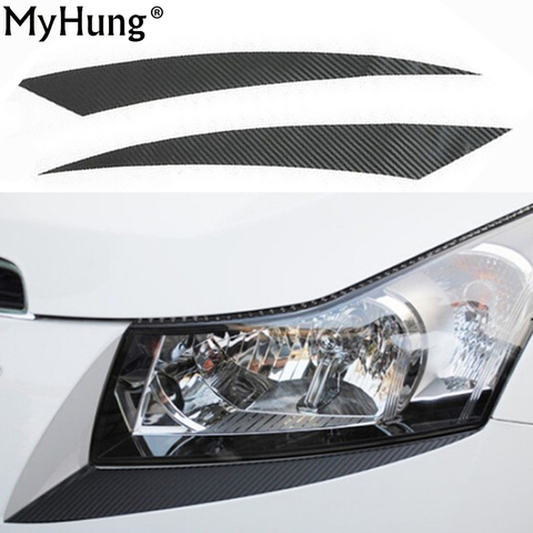 Depression Uretfærdig strimmel Car Accessories Headlight Eyebrow Sticker For Chevrolet Cruze Sedan  Hatchback 2009 To 2013 Carbon Fiber Stickers Car-Styling - Price history &  Review | AliExpress Seller - Good Car Accessories Store | Alitools.io