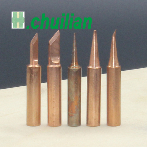 5pcs 900M-T-K  SK I B IS  pure copper iron tip welding tip For HAKKO SAIKE ATTEN AOYUE KADA YIHUA Soldering Rework Station Iron ► Photo 1/6