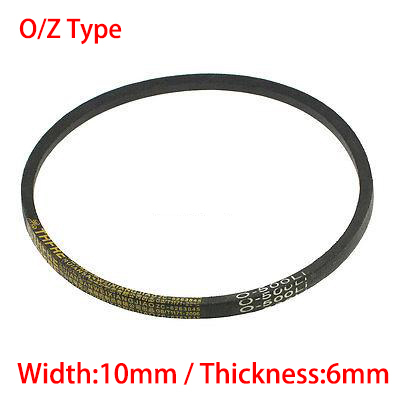 Z/O 838 850 864 10mm Width 6mm Thickness Rubber Groove Cogged Machinery Drive Transmission Band Wedge Rope Vee V Timing Belt ► Photo 1/1
