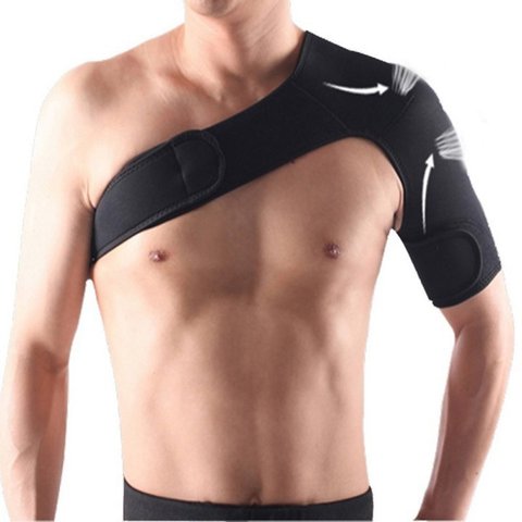 Breathable Seamless Sewing Shoulder Support Sports Single Protector Brace Strap Belt Pain Sprains Newest ► Photo 1/6