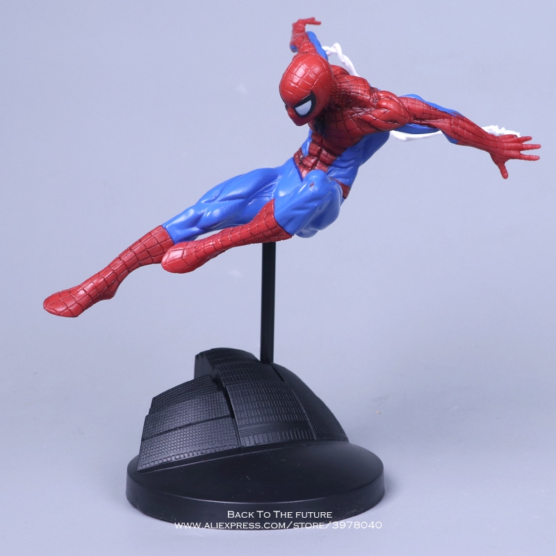 6Pcs/Set Mini Spider-Man Figure Superhero Spiderman PVC Action Figure Home Decor 