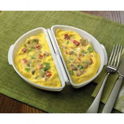 Microwave Egg Omelette Maker Tray Pan Maker Cook  Boiler Omelette Omelette Mold Silicone Mold  Cooker Kitchen ► Photo 1/4