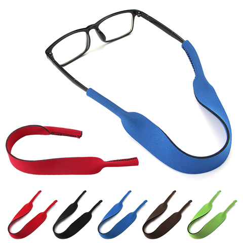 1PC Hot Eyeglasses Straps Elastic Silicone Sunglasses Chain Sports Anti-Slip String Glasses Ropes Band Cord Holder Candy Color ► Photo 1/6