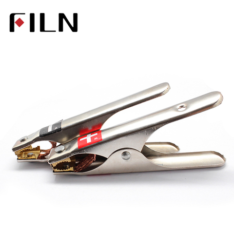 Brass head 170mm Big Car Alligator Clips Battery Clamps Crocodile Clip Red Black Nickel plating Battery Alligator Clip ► Photo 1/1