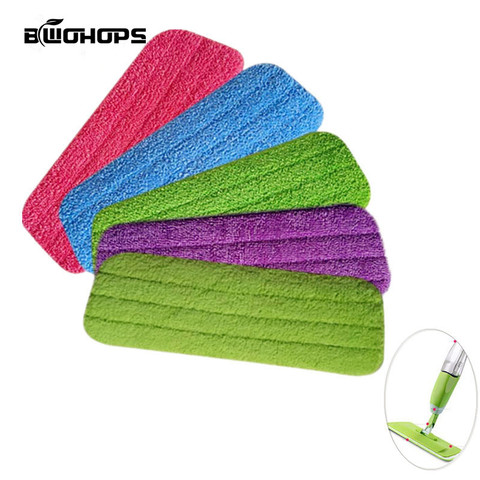 Spray Mop pads 2PCS/set Fiber Mop Head Floor cleaning cloth Paste The Mop To Replace Cloth Household Cleaning Mop Accessories ► Photo 1/6