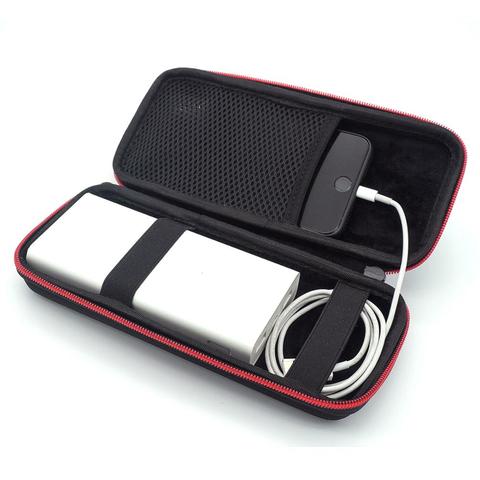 2022 New Hard EVA Travel Box Portable Case for Xiaomi Mi Power Bank 20000 20000mAh 2C Cover Portable Battery PowerBank Phone Bag ► Photo 1/6