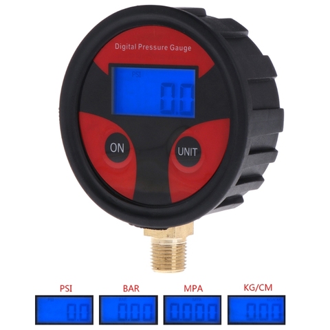 0-200PSI Digital Tyre Tire Air Pressure Gauge LCD Manometer Car Truck Motorbike LS'D Tool ► Photo 1/6