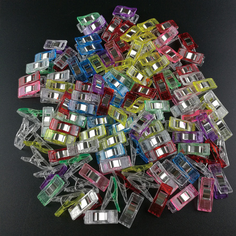 10pcs Clips DIY Plastic Sewing Fixed Clips Patchwork Crafts DIY Craft Sewing Knitting Fabric Clips Plastic Garment Clip ► Photo 1/6