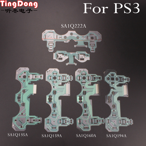 TingDong Vibration Conductive Film Controller Ribbon Circuit Board For PS3 Controller Dualshock 3 SA1Q135A 160A 159A 194A 222A ► Photo 1/6
