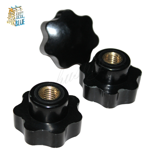 5Pcs M6 Female Thread Star Shaped Head Clamping Nuts Knob For Industry Equipment ► Photo 1/2