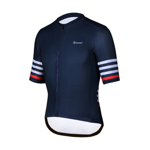 SPEXCEL 2022 New Pro team aero Lightweight Short sleeve cycling jersey and bib shorts high quality 4D gel pad italy miti leg ► Photo 1/6