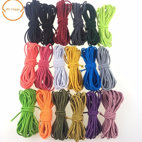 5yard/lot Stretchy Elastic String Cord Elastic Rope rubber band  Thread 2.5mm for DIY Jewelry Making Sewing Accessories ► Photo 1/2