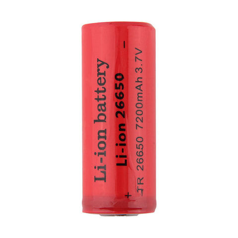 GTF 26650 3.7v 7200mah Rechargeable Li-ion Battery Use for Flashlight DE 7200mah Capacity 26650 lithium Batteries ► Photo 1/5