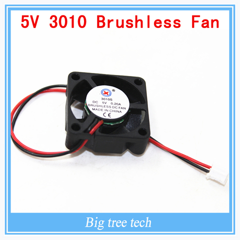 3010s 30MM 30 x 30 x 10MM 5V 2Pin DC Cooler Small Cooling Fan FOR 3D PRINTER PART  with free shipping ► Photo 1/4