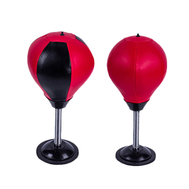 Punch Punching Bag Ball Speed Stand Boxing Training Practise w Gloves & Pump New 